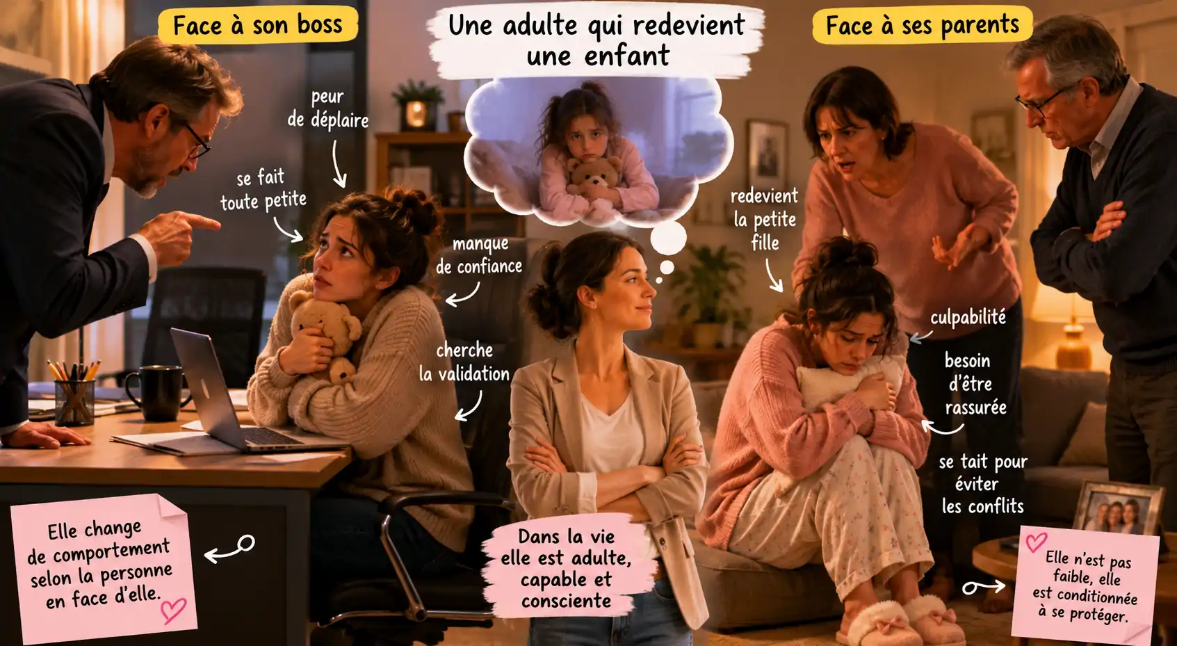 ADULTE QUI REGRESSE